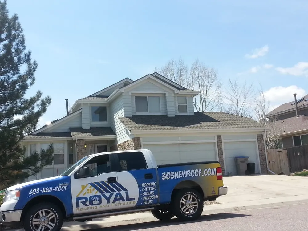 Slide of Royal Roofing