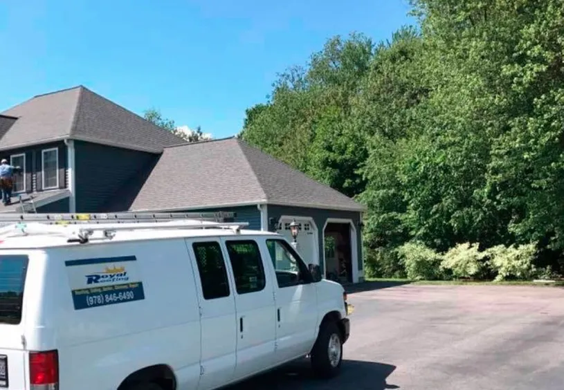 Slide of Royal Roofing