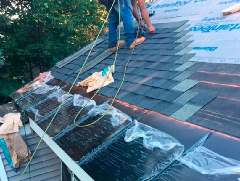 Slide of Royal Roofing