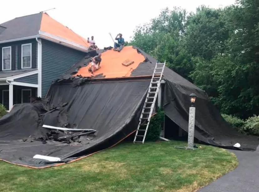 Slide of Royal Roofing