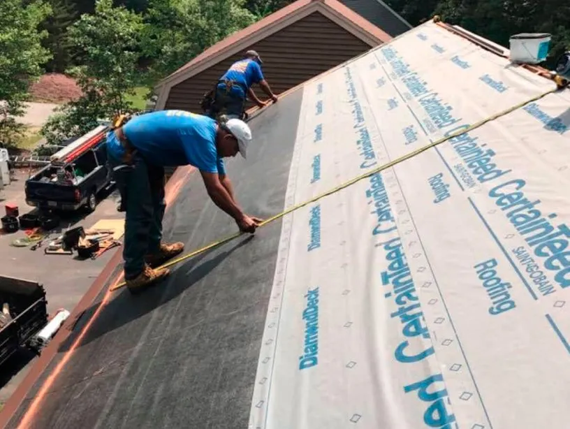 Slide of Royal Roofing