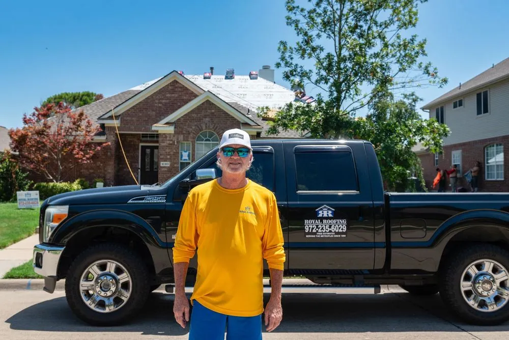 Slide of Royal Roofing