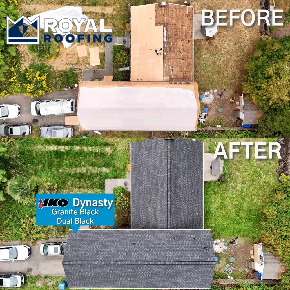 Slide of Royal Roofing Service