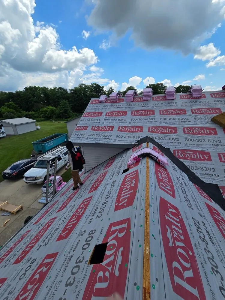 Slide of Royalty Roofing