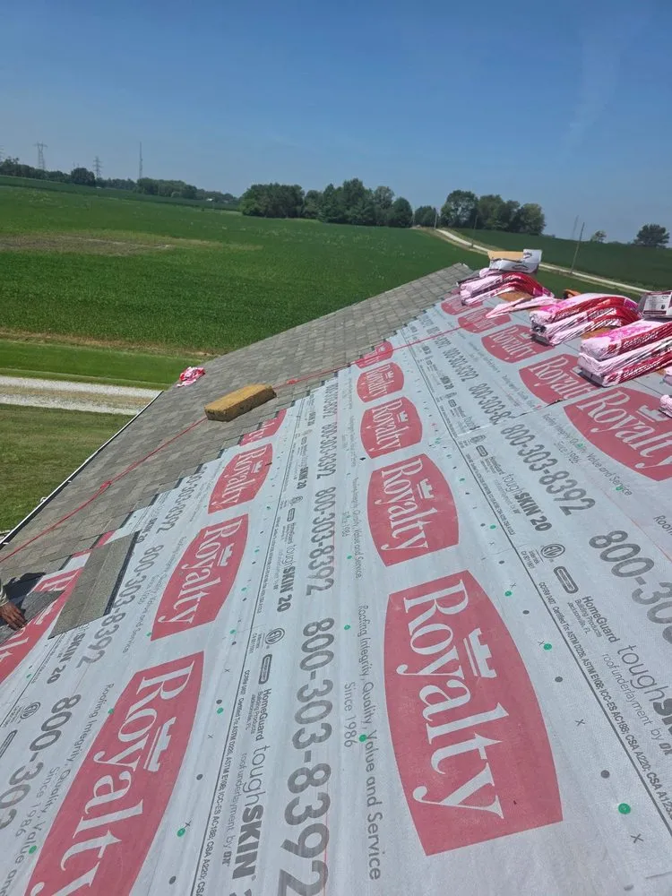 Slide of Royalty Roofing