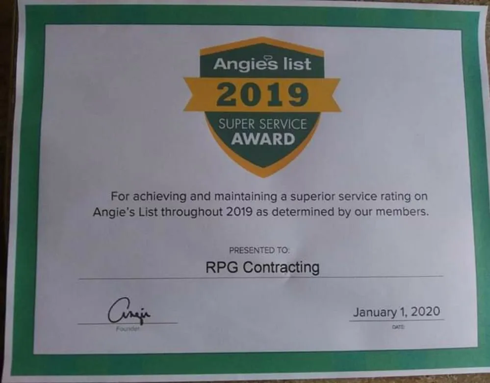 Slide of RPG Contracting