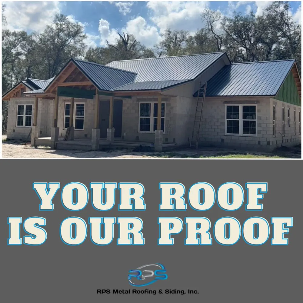Professional roof installation with free inspection in Welaka, FL by RPS Metal Roofing & Siding