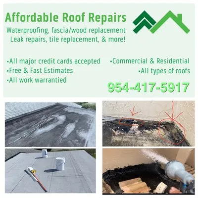 RRR Affordable Roof Repairs Logo