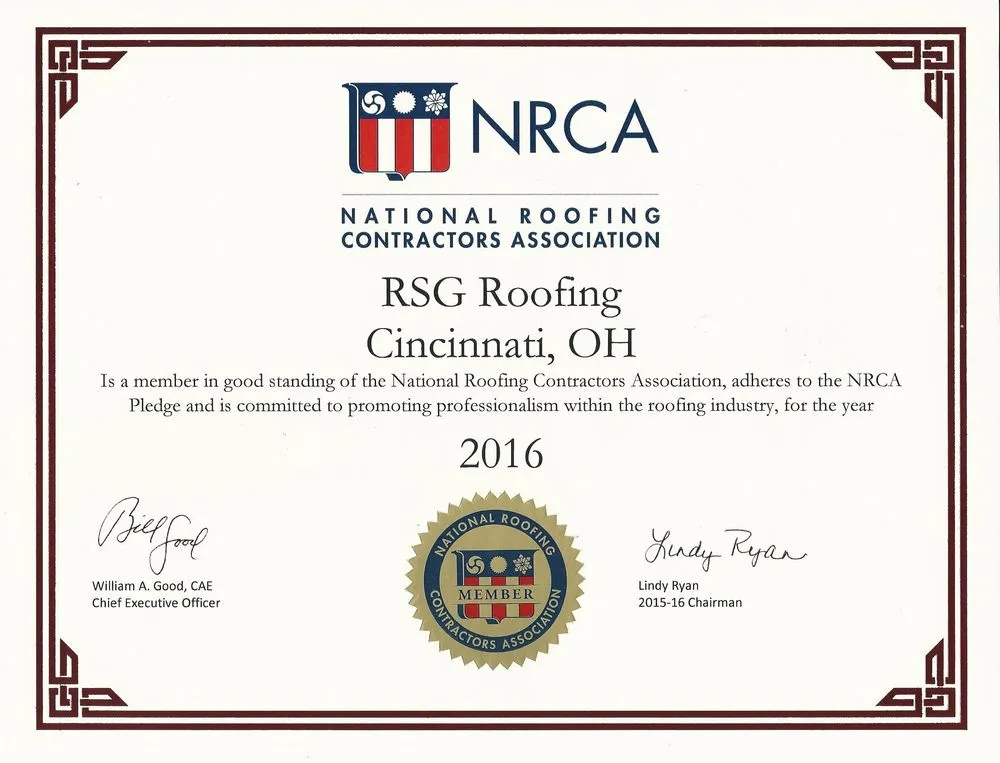 Slide of RSG Roofing