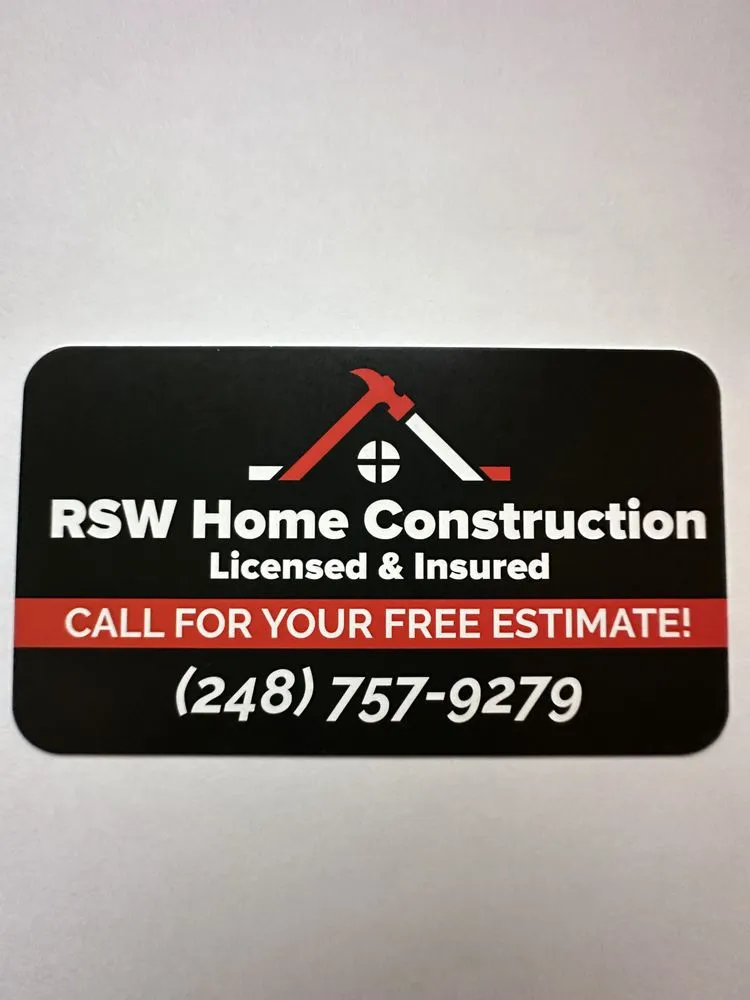 Slide of RSW Home Construction