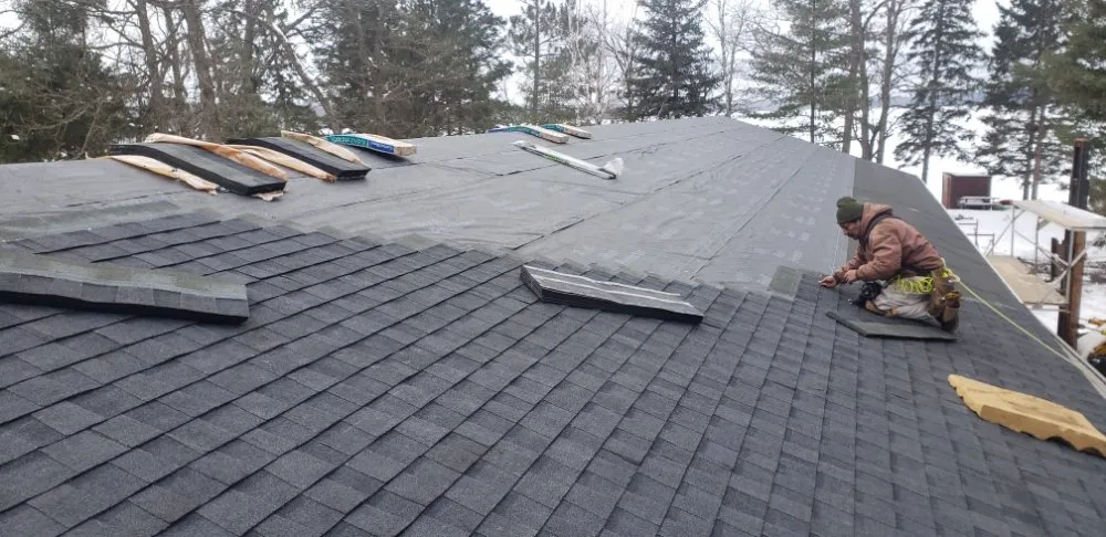 Licensed storm damage roof repair in Ogema, MN by RT Roofing