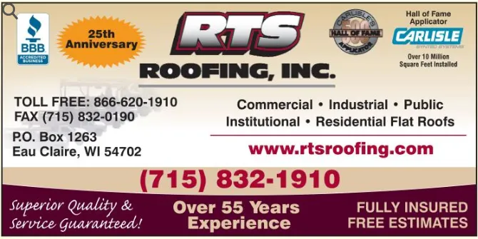 Slide of RTS Roofing
