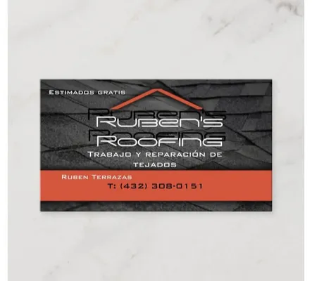 Ruben's Roofing Logo