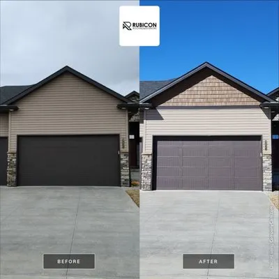 Rubicon Roofing & Exteriors Logo