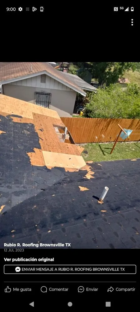 Slide of Rubio R Roofing