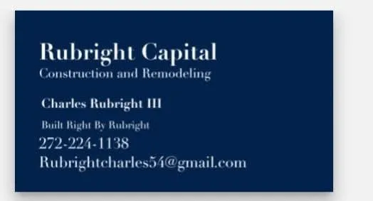 Slide of Rubright Capital