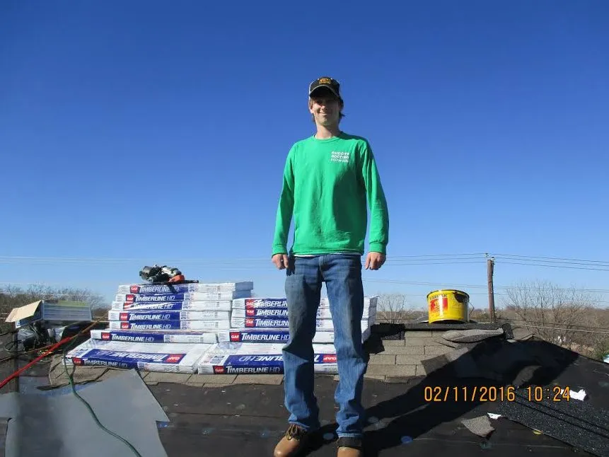Slide of Ruddy's Roofing