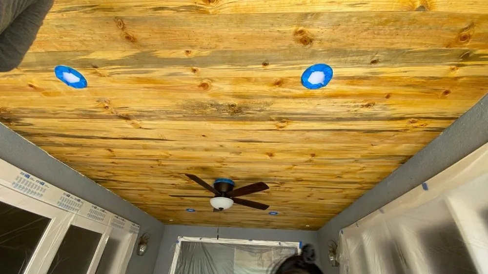 Slide of Rudy’s roofing