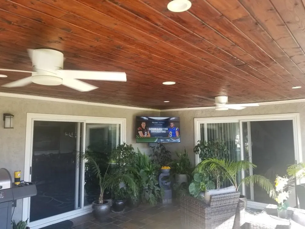 Slide of Rudy’s roofing