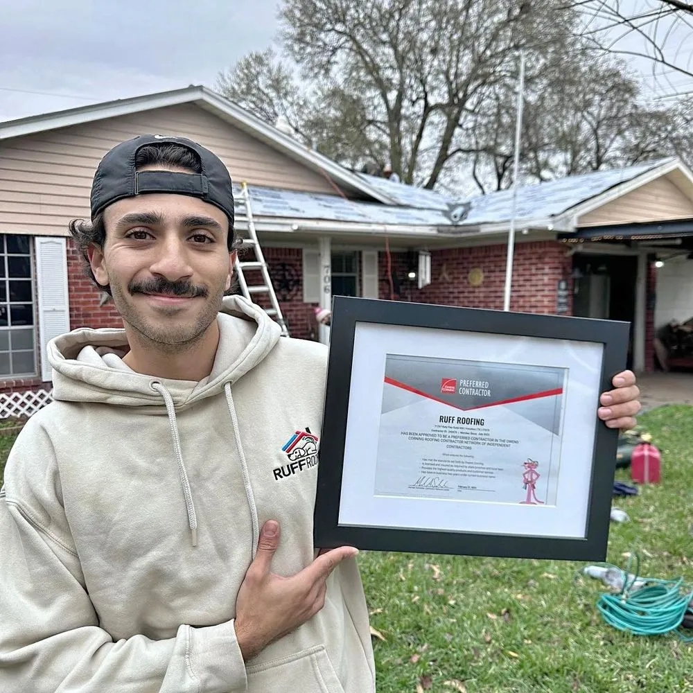 Slide of Ruff Roofing