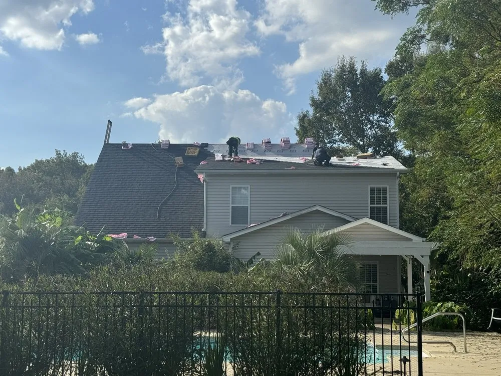 Slide of Rumble Bee Roofing