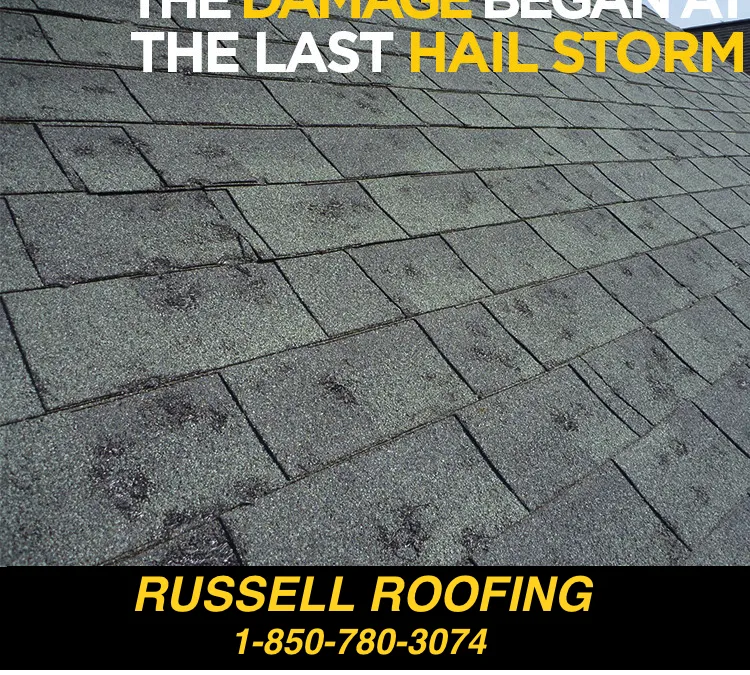 Slide of Russell Roofing