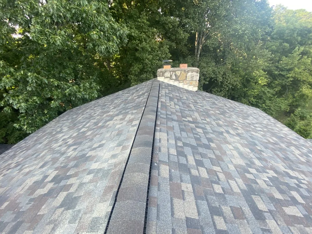 Slide of Russells Roofing Knoxville