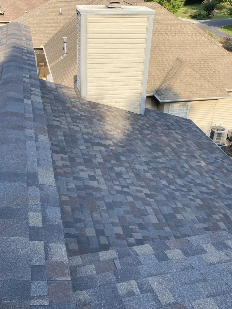 Slide of Russells Roofing Knoxville