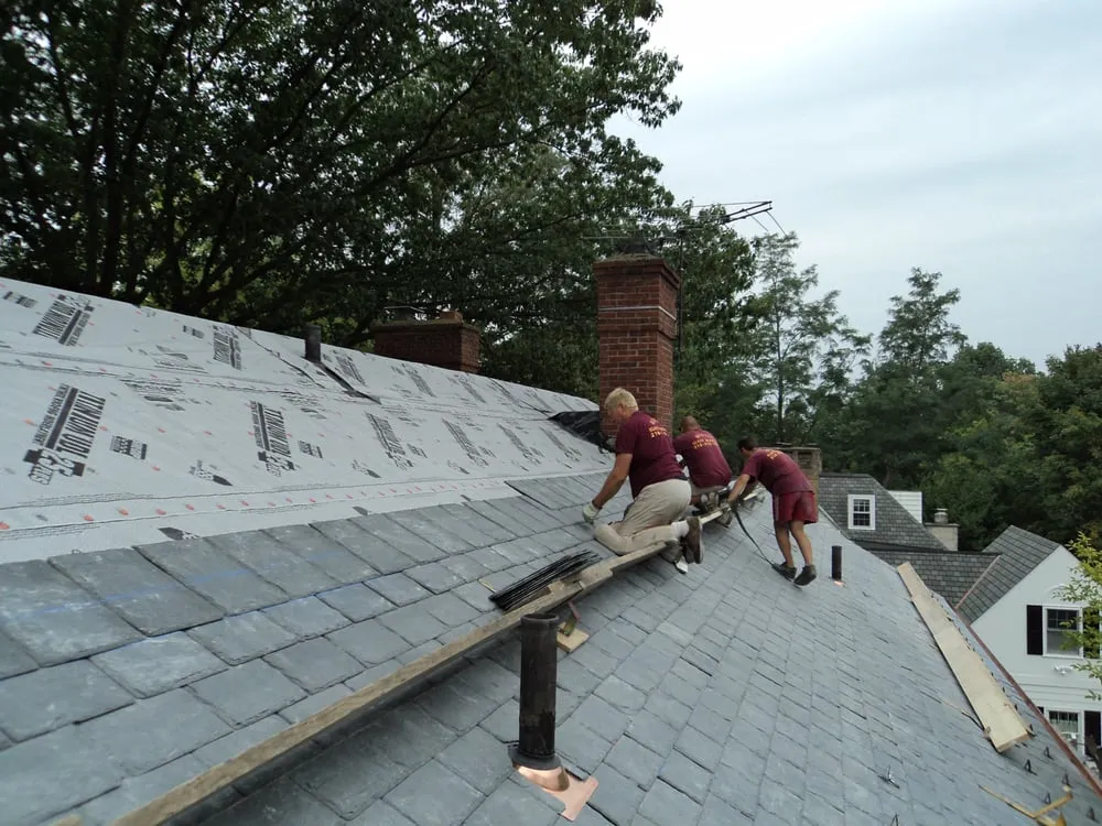 Slide of Rustic Slate Roofing