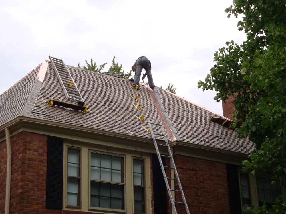Slide of Rustic Slate Roofing
