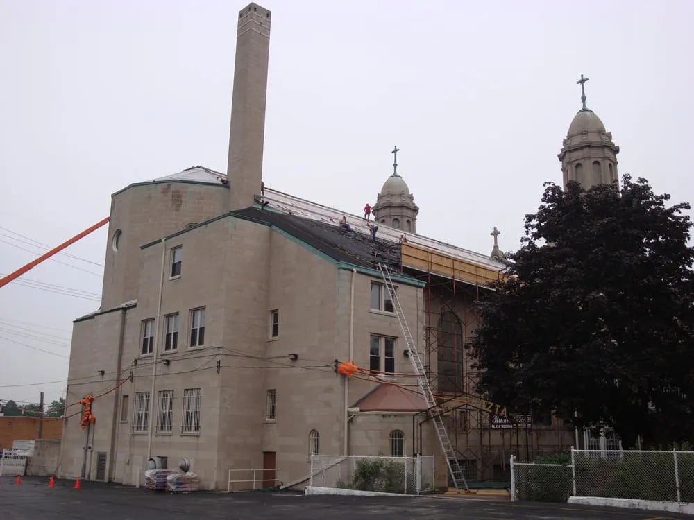 Slide of Rustic Slate Roofing