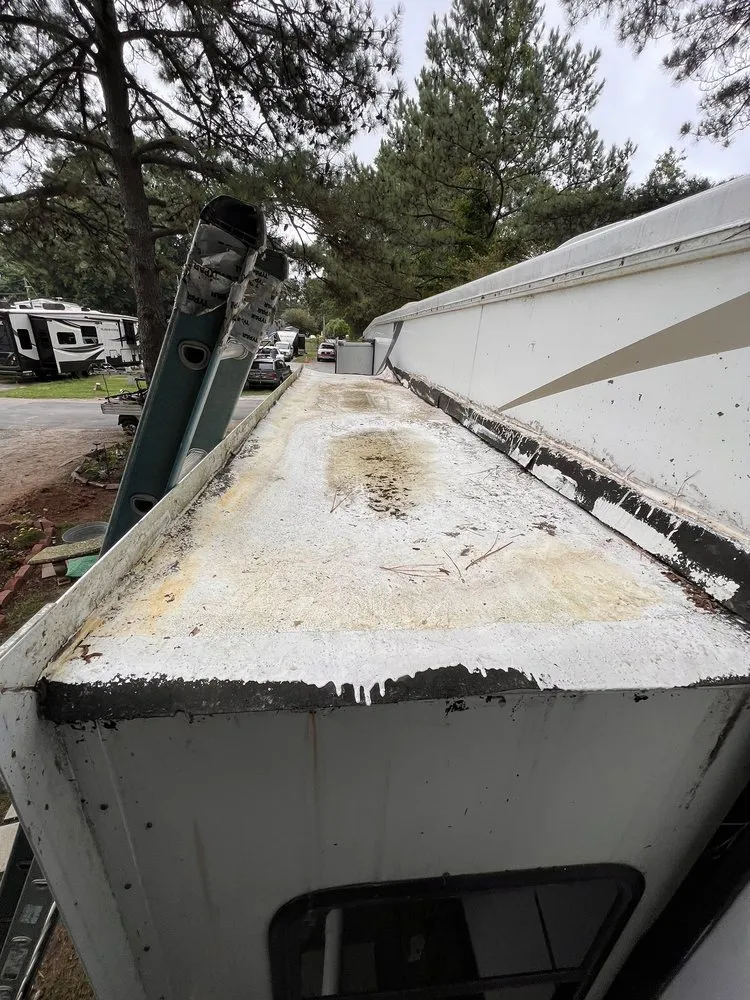 Slide of Rv Roof Repairs