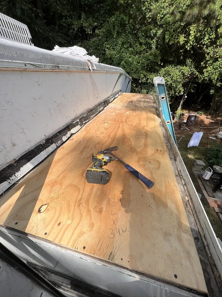 Slide of Rv Roof Repairs