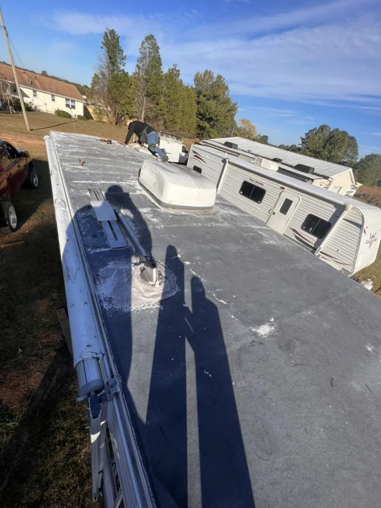 Slide of Rv Roof Repairs