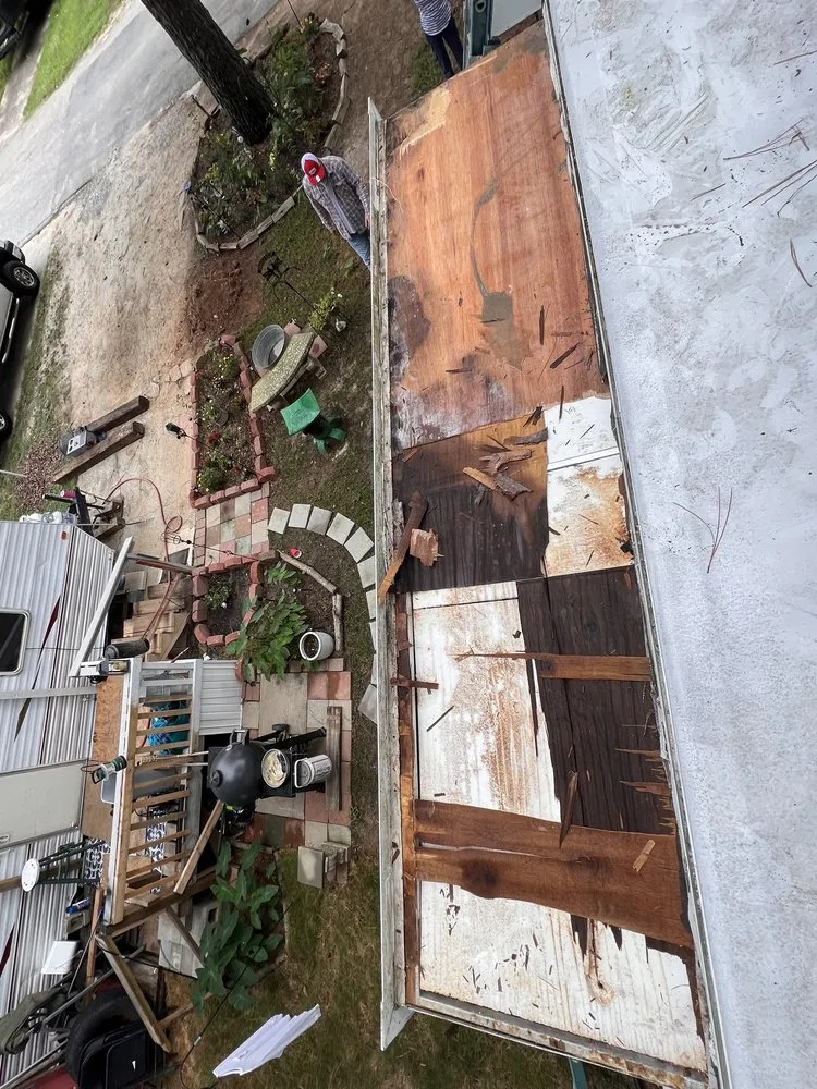 Slide of Rv Roof Repairs