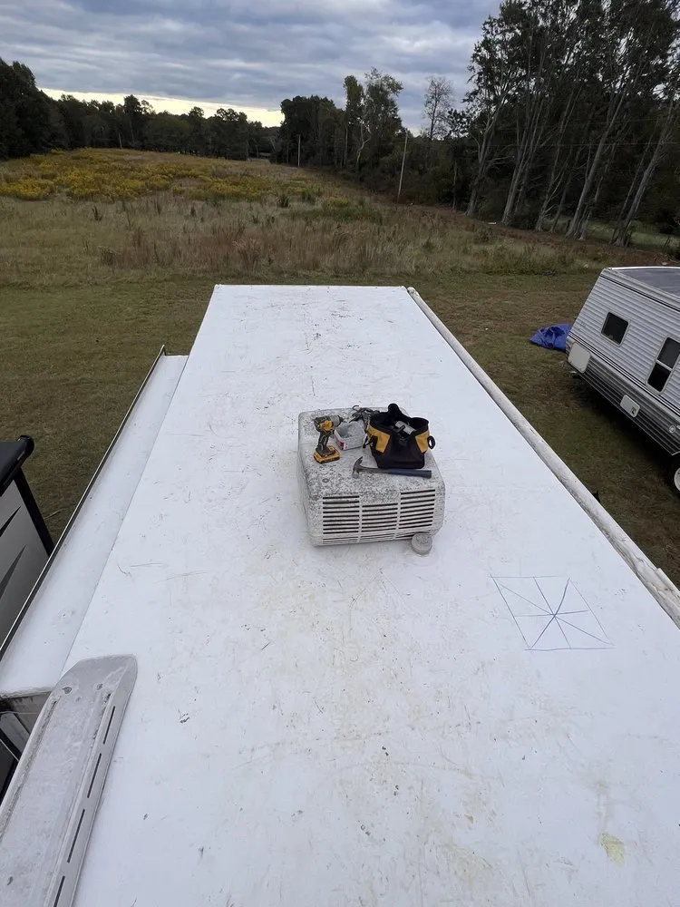 Slide of Rv Roof Repairs