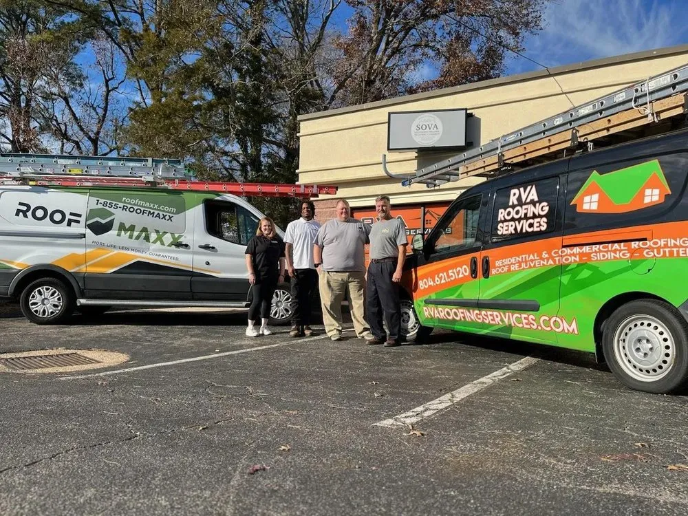 Slide of RVA Roofing Services