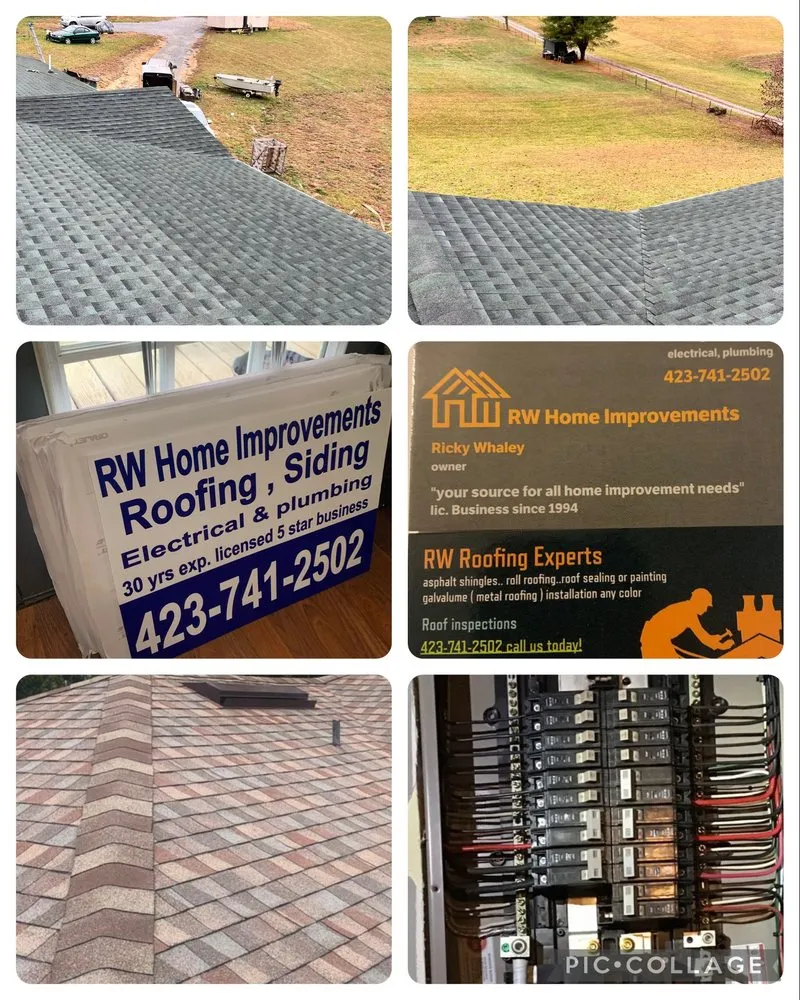 Slide of RW Home Improvements