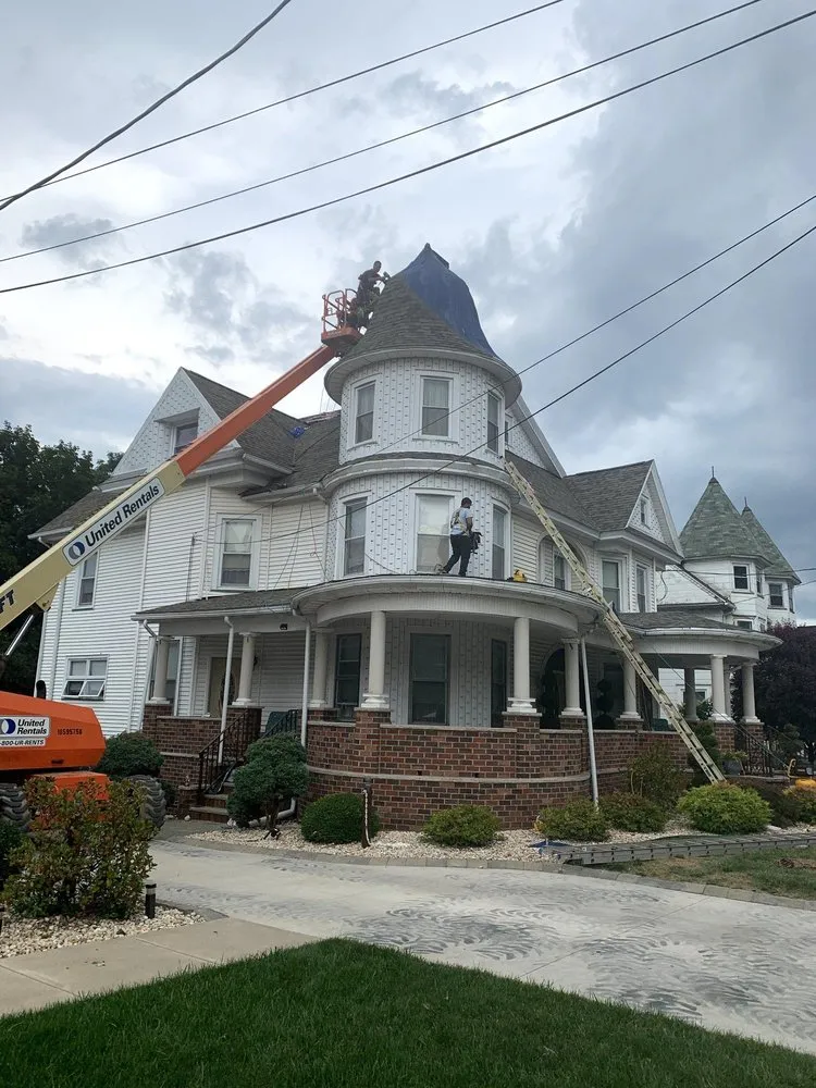 Licensed roof leak repair in Hazle Township, PA by RWB Roofing & Construction