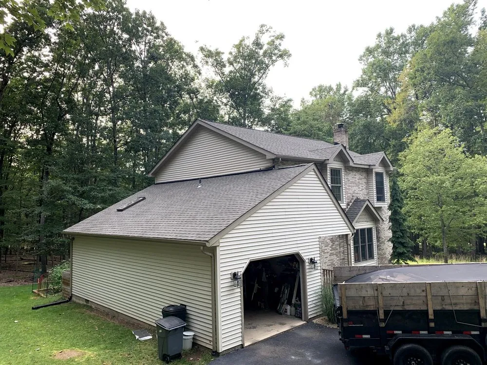 Reliable residential roofing service with free inspection in Hazle Township, PA by RWB Roofing & Construction