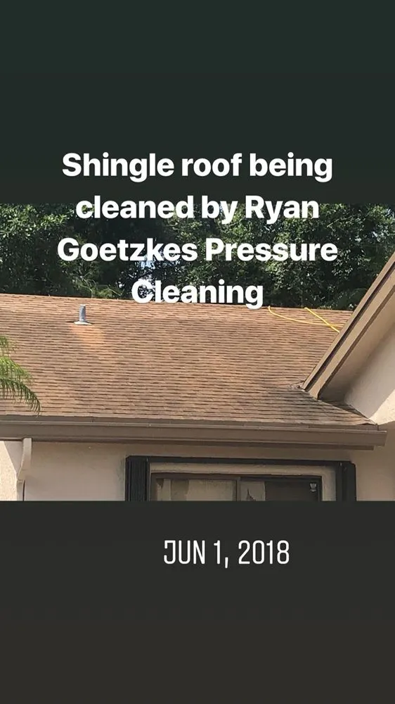 Slide of Ryan Goetzke's Pressure Cleaning