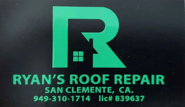 Ryans Roof Repair Logo