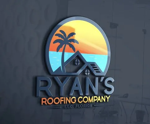 Ryan's Roofing Logo