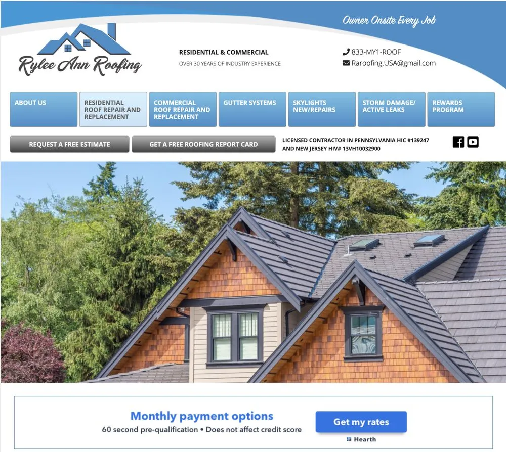 Slide of Rylee Ann Roofing