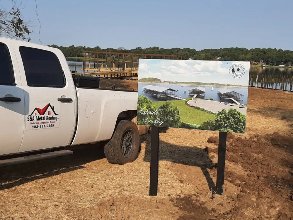 Slide of S & A Roofing