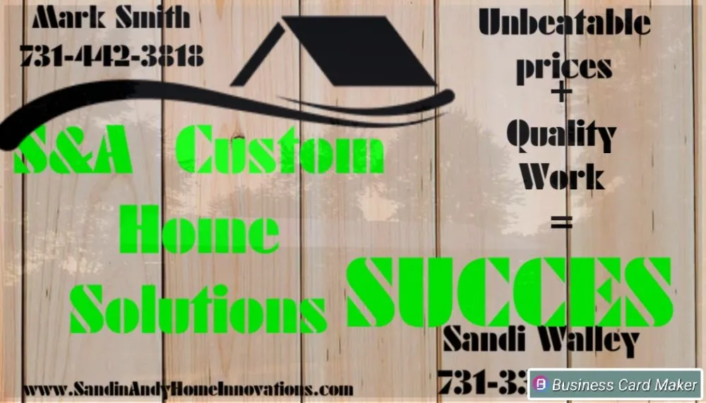 Slide of S & A Custom Home Solutions