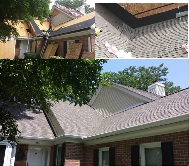Slide of S & D Roofing