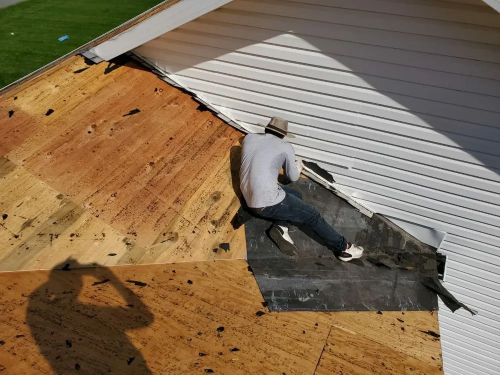 Slide of S & J Roofing