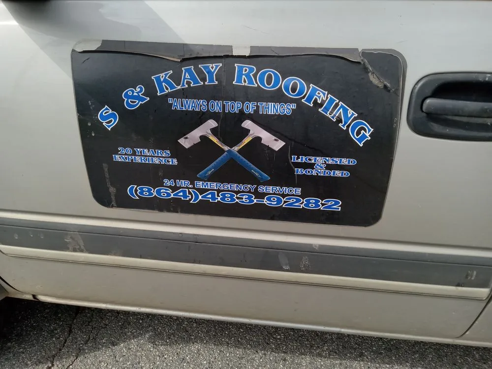 Slide of S & Kay Roofing