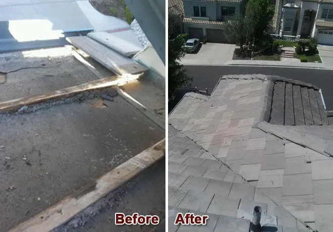 Slide of S & L Roofing